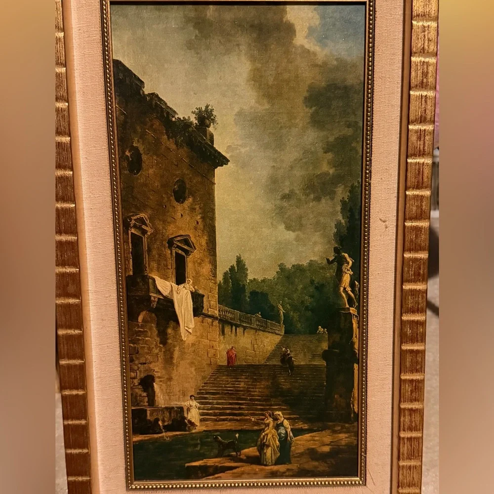 Vintage Framed Art Print - Picture 2 of 3